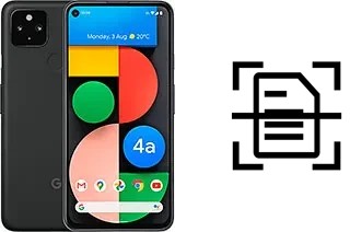 Numériser un document sur un Google Pixel 4a 5G