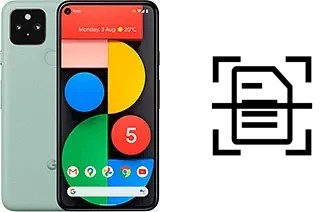 Numériser un document sur un Google Pixel 5