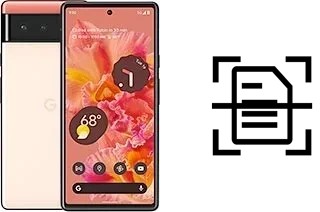 Numériser un document sur un Google Pixel 6
