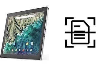 Numériser un document sur un Google Pixel C