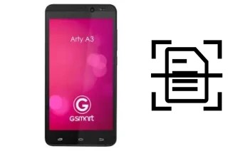 Numériser un document sur un GSmart Arty A3