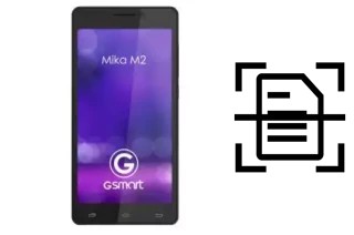 Numériser un document sur un G_Smart GSmart Mika M2