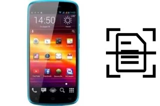 Numériser un document sur un GTel A717 Explorer