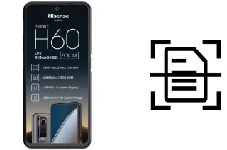 Numériser un document sur un HiSense H60 Zoom