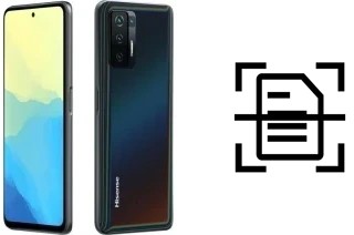 Numériser un document sur un HiSense INFINITY H50S 5G