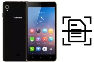 Numériser un document sur un HiSense U972