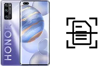 Numériser un document sur un Honor 30 Pro+