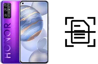 Numériser un document sur un Honor 30