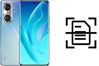 Numériser un document sur un Honor 60 Pro