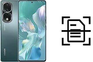 Numériser un document sur un Honor 80 Pro Flat