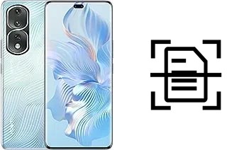 Numériser un document sur un Honor 80 Pro