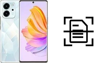 Numériser un document sur un Honor 80 SE