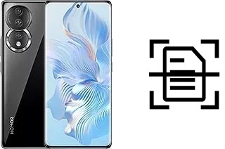 Numériser un document sur un Honor 80