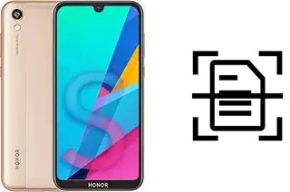 Numériser un document sur un Honor 8S