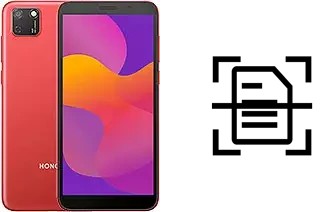 Numériser un document sur un Honor 9S