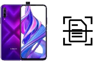Numériser un document sur un Honor 9X Pro