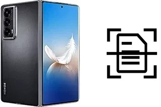Numériser un document sur un Honor Magic Vs2