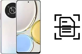 Numériser un document sur un Honor Magic4 Lite