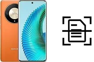 Numériser un document sur un Honor Magic6 Lite