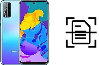 Numériser un document sur un Honor Play 4T Pro
