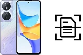 Numériser un document sur un Honor Play 50 Plus