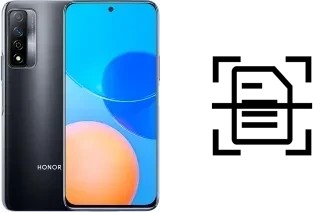 Numériser un document sur un Honor Play 5T Pro