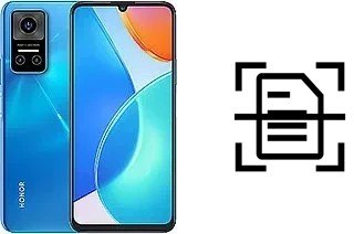 Numériser un document sur un Honor Play6T