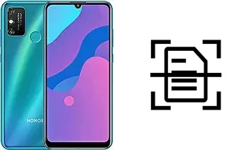 Numériser un document sur un Honor Play 9A
