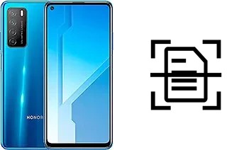 Numériser un document sur un Honor Play4