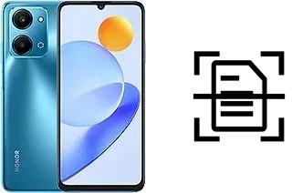 Numériser un document sur un Honor Play7T