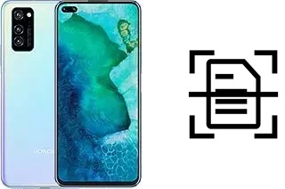 Numériser un document sur un Honor V30