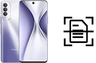 Numériser un document sur un Honor X20 SE