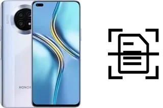 Numériser un document sur un Honor X20