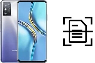 Numériser un document sur un Honor X30 Max