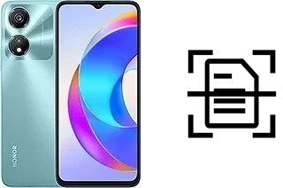 Numériser un document sur un Honor X5 Plus