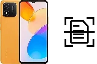 Numériser un document sur un Honor X5
