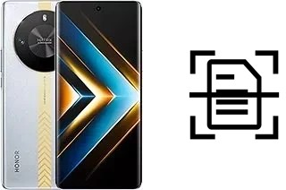 Numériser un document sur un Honor X50 GT