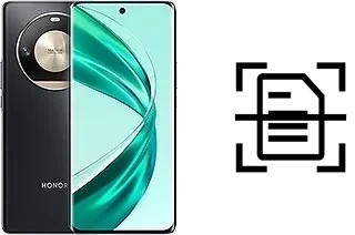 Numériser un document sur un Honor X50 Pro