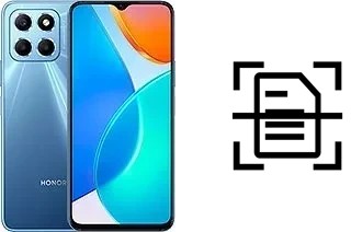 Numériser un document sur un Honor X6