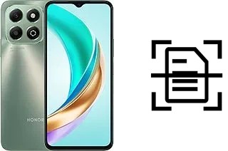 Numériser un document sur un Honor X6b