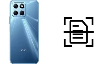 Numériser un document sur un Honor X6s