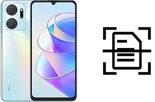 Numériser un document sur un Honor X7a