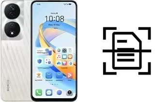 Numériser un document sur un Honor X7b 5G