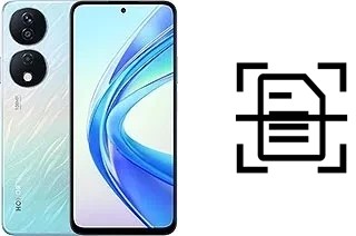 Numériser un document sur un Honor X7b