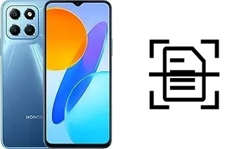 Numériser un document sur un Honor X8 5G