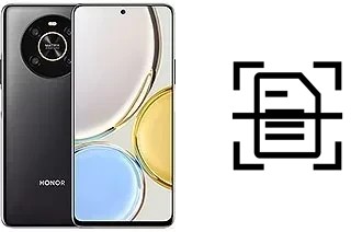 Numériser un document sur un Honor X9