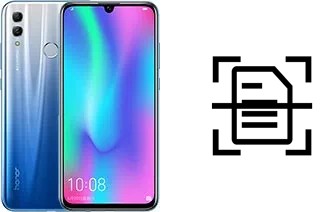 Numériser un document sur un Honor 10 Lite