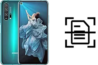 Numériser un document sur un Honor 20 Pro