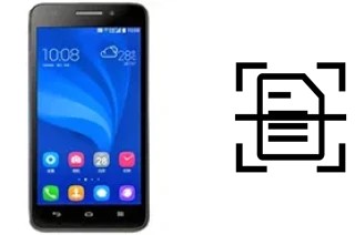 Numériser un document sur un Honor 4 Play