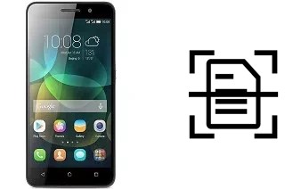 Numériser un document sur un Honor 4C